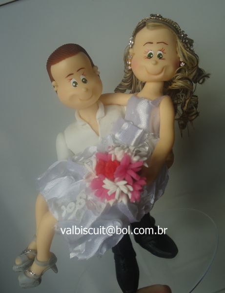 noivos personalizados estilo bonecos.